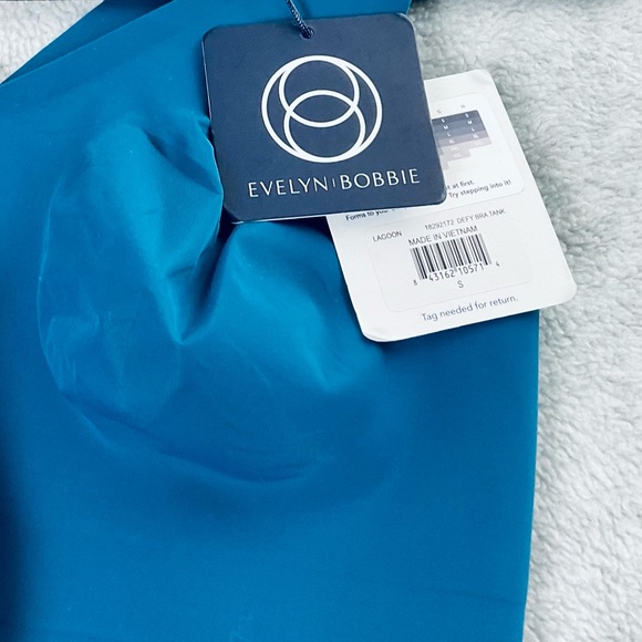 Evelyn&Bobbie Bra Cami XS/S Lagoon NWT - Picture 4 of 6